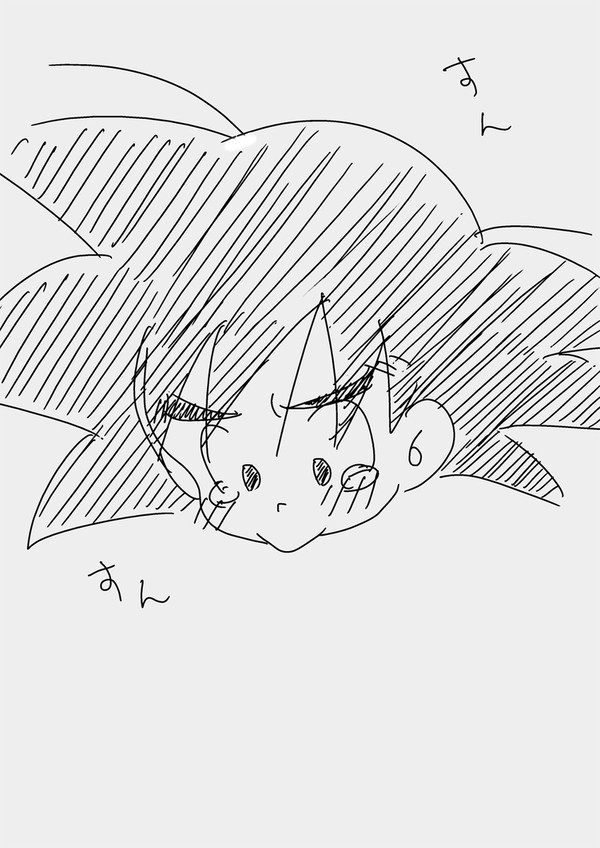 【ラクガキ】泣き顔悟天ちゃん