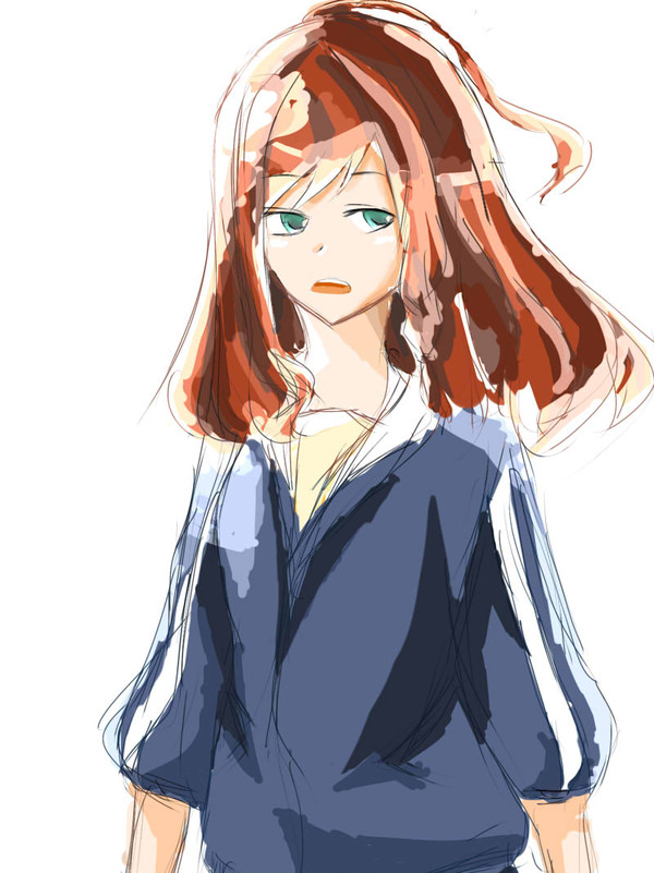 就是想畫一次校服