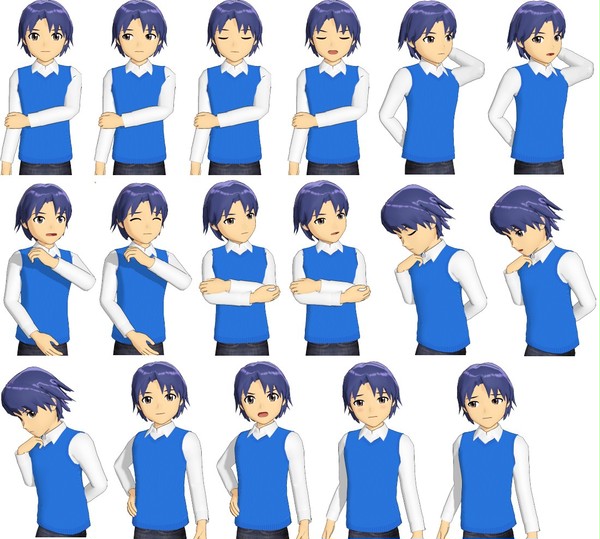 如月優立ち絵ver1.1
