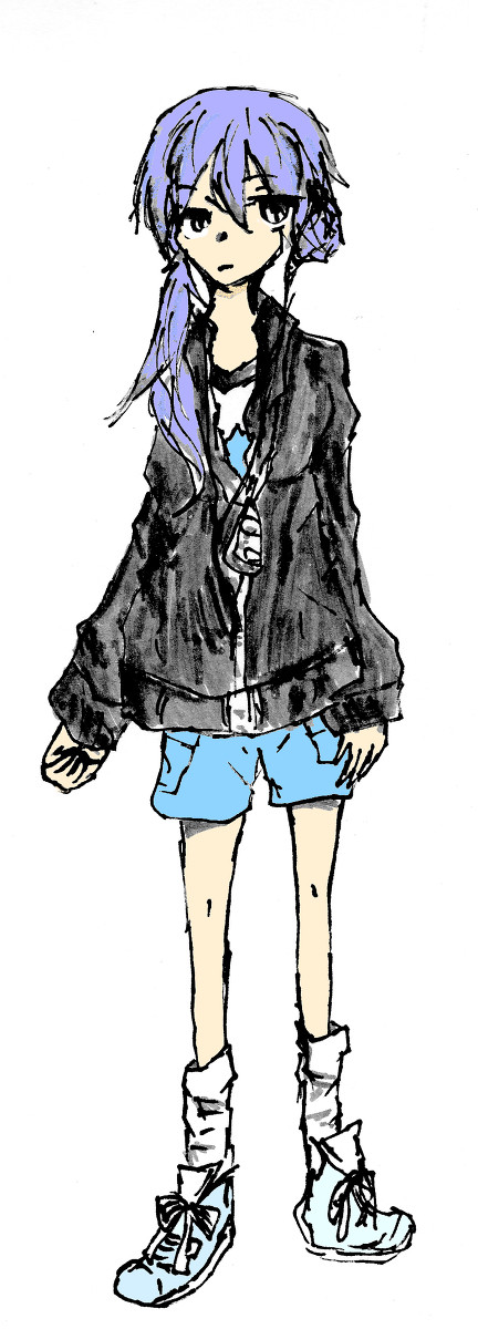 空音蘭　立ち絵