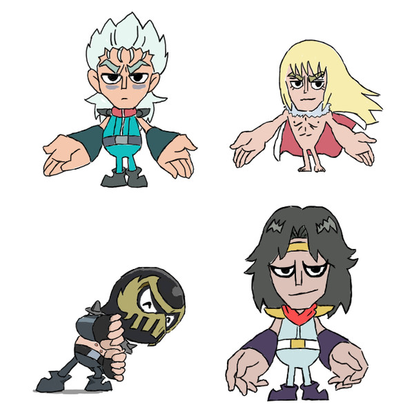 【トレス】DD北斗の拳描いてみた！