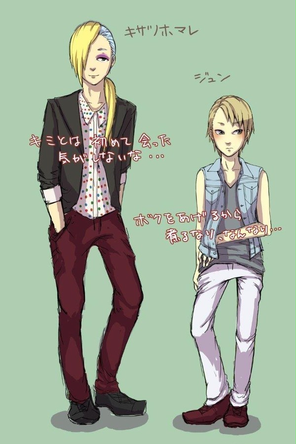 キザコンビ擬人化