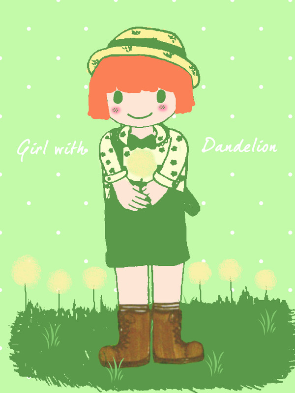 Girl with Dandelion
