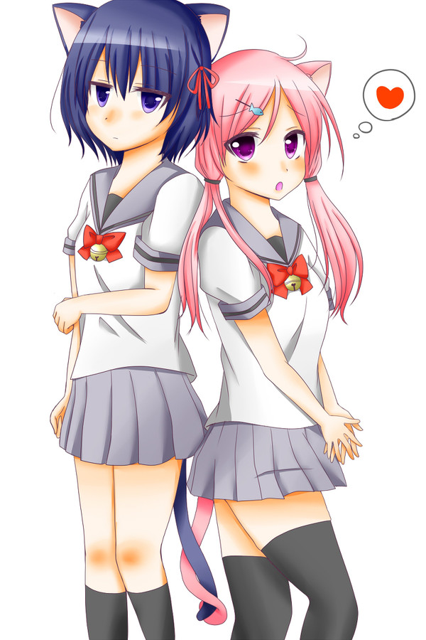 百合にゃんこ
