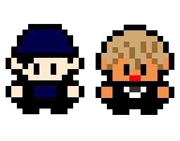 【ポケモン風ドット絵】赤井＆安室