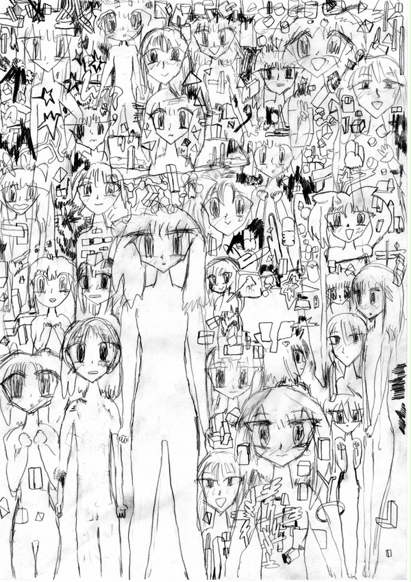 ニコ生で描いた
