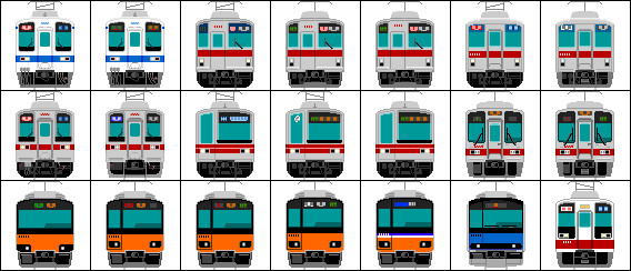 東武の通勤車たち