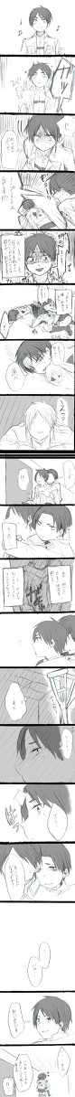 【進撃・エレリ】エレンにおんぶされる兵長