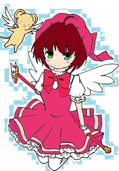 さくらちゃん　塗った～