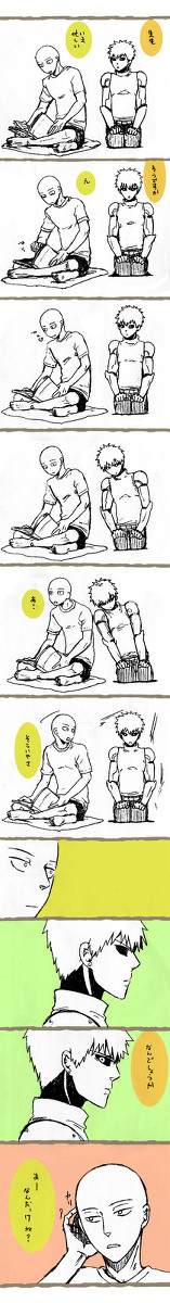 【一撃男】無表情な２人【サイジェノ】