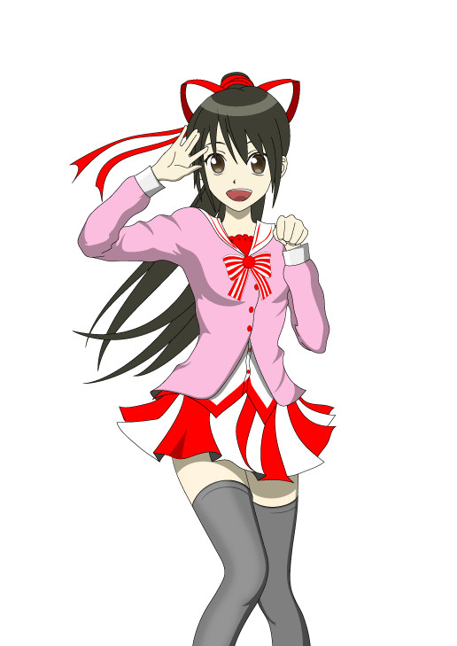 旭日旗おうえん隊　　仮名＝旭日旗ちゃん
