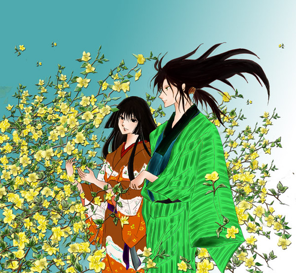 一重の山吹