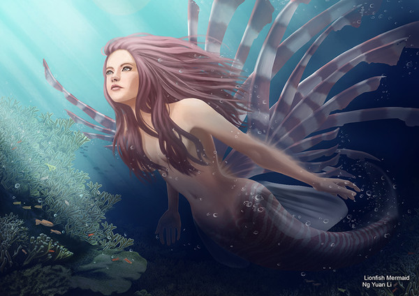 Lionfish Mermaid