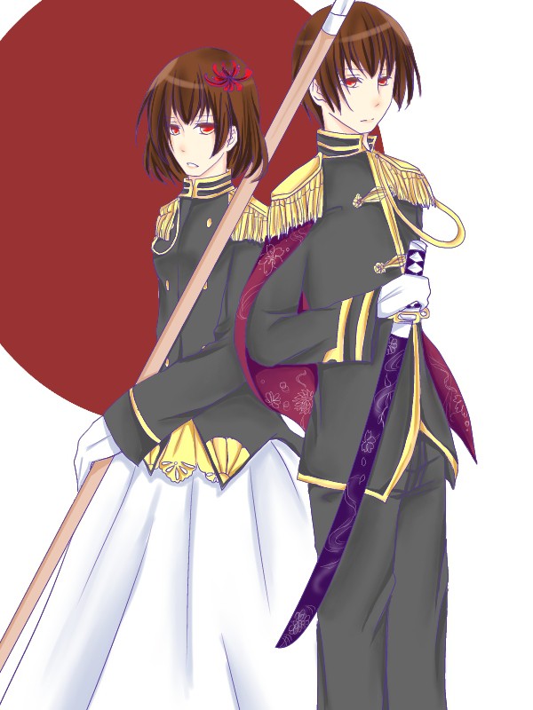菊ちゃんと桜ちゃん