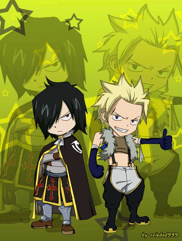 Sting and Rogue Chibi