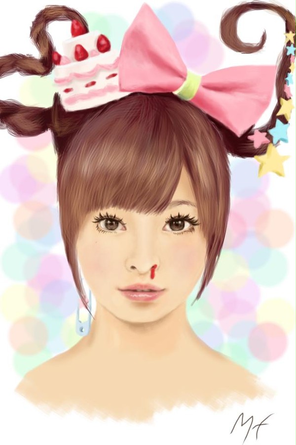 iPhoneアプリで描いてみました08