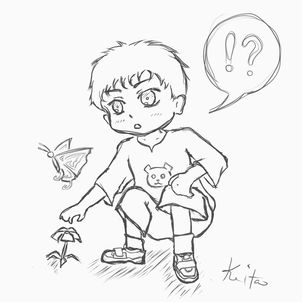 こんな感じのちびっこが出る漫画を・・・