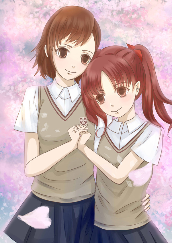 みさか みこと&しらい くろこ