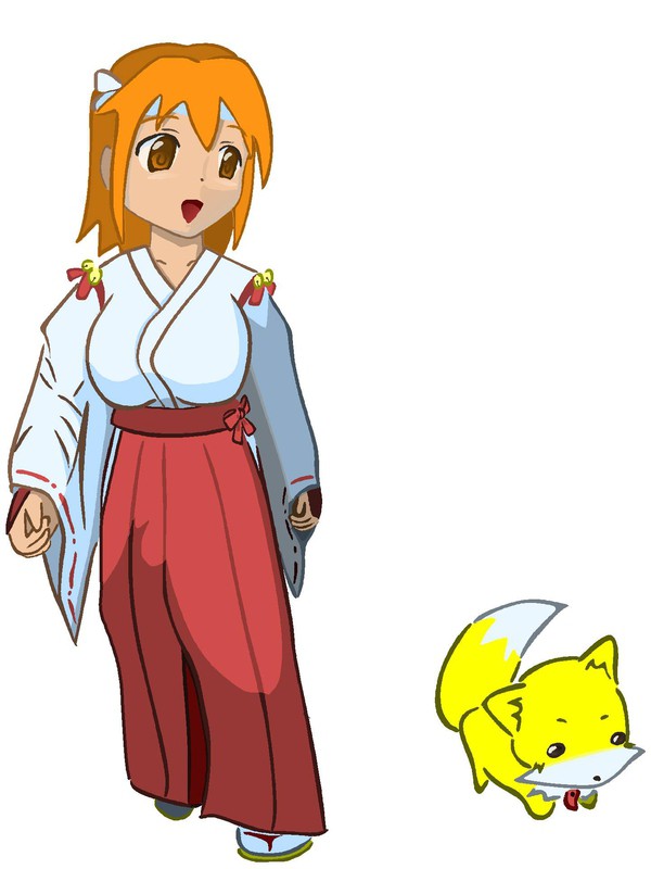 伝説の巫女