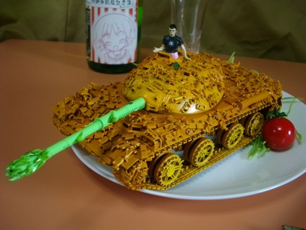 戦車カツ戦車完成！