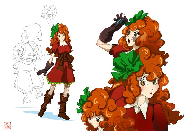 Gargantia Crew Character Concept