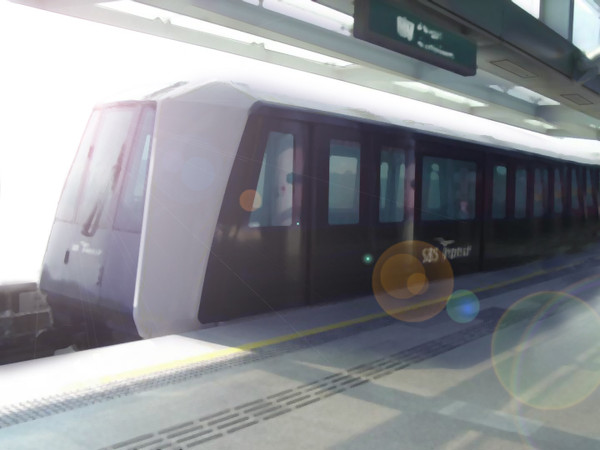 ライトレールの駅