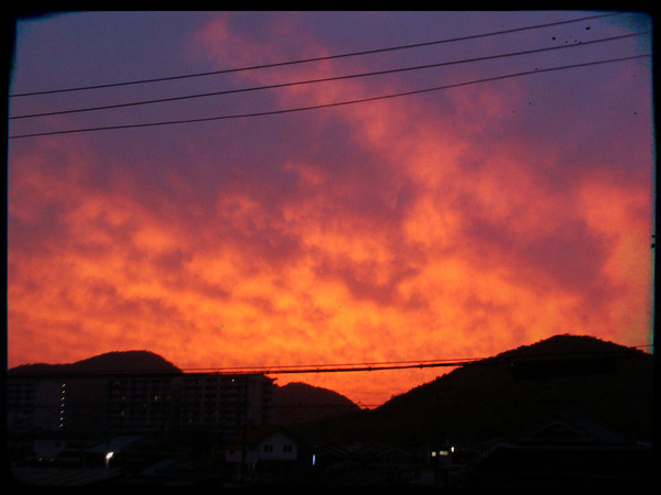 夕焼け空