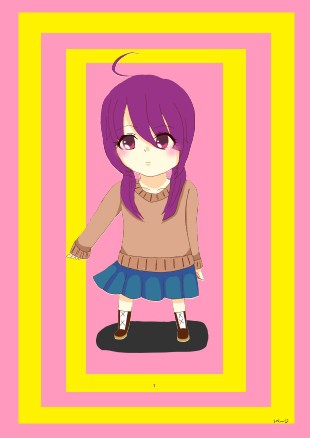 ミニキャラ女子2号