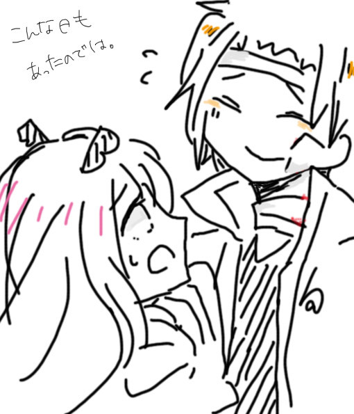 ほぼ真っ白ラクガキ　　戦勇。