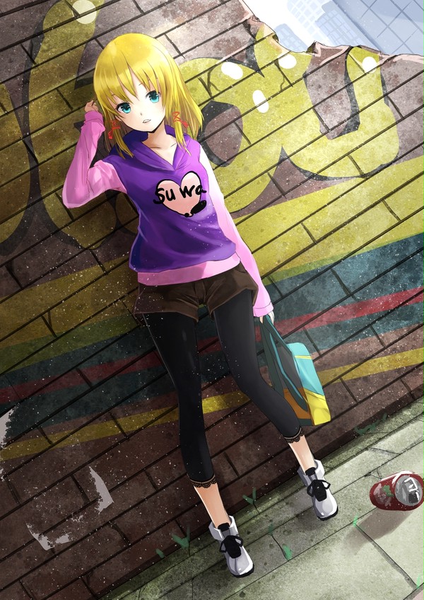 私服の諏訪子