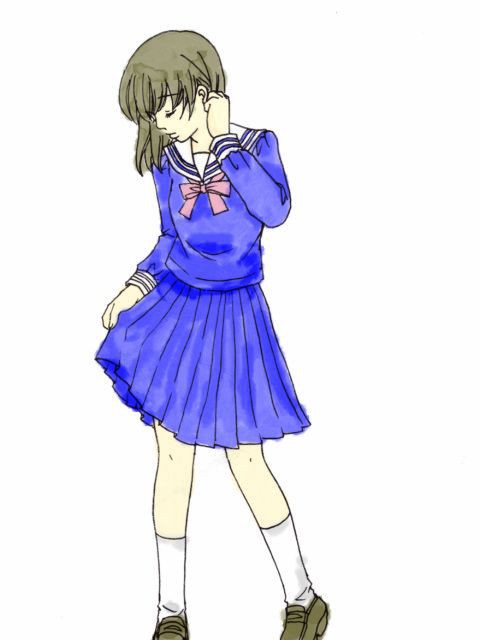 セーラー服。