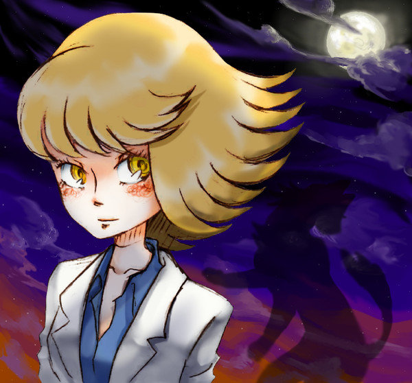 Ruriko with Moonlight☆