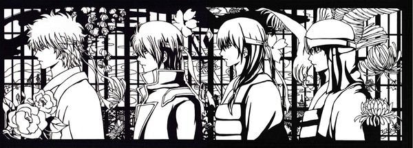 【銀魂】 花鳥風月 【切り絵】