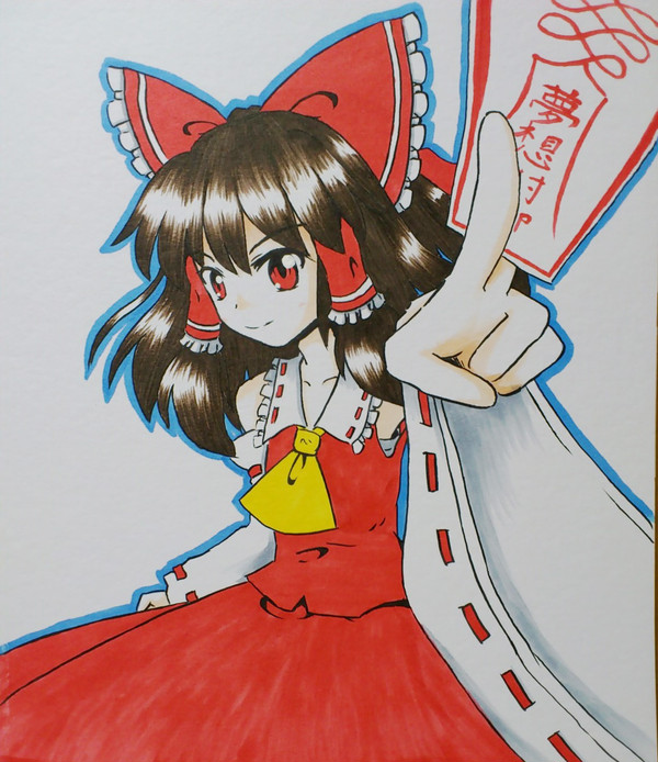 色紙霊夢