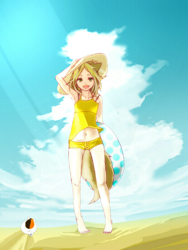 ＼あの着物を子狐に与えたのは夏目かい？／