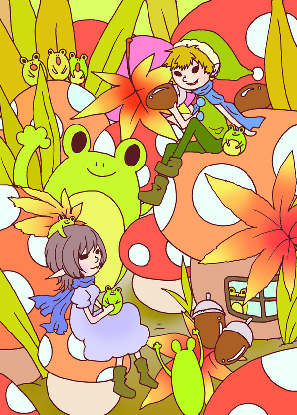 リッキーとカエル
