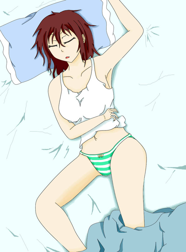 寝苦しい夜が続いてたから・・・