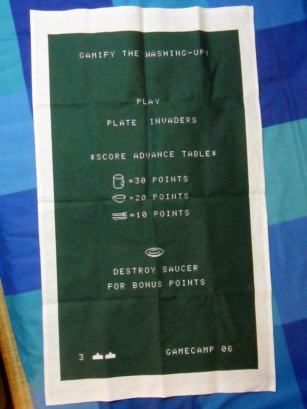 GameCamp 6 tea towel free gift