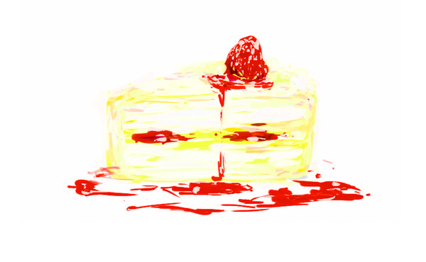 いちごのケーキ