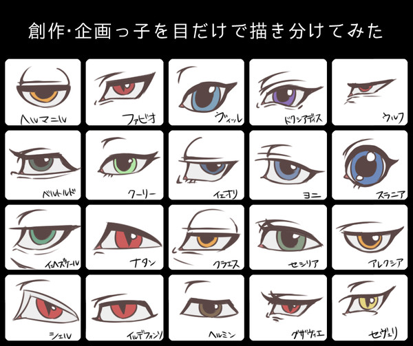 描き分けですか、そんなものないです
