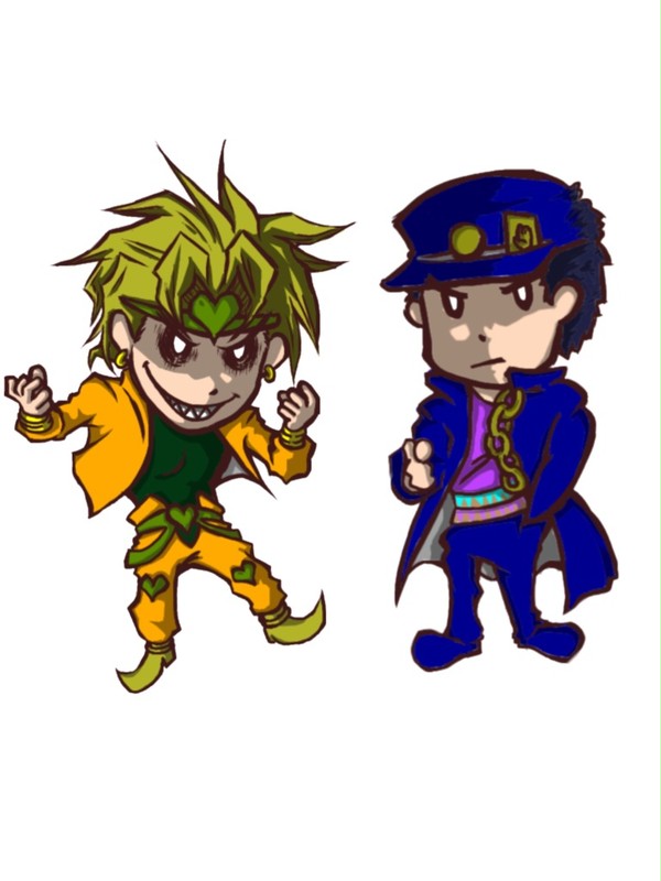 承太郎とDIO