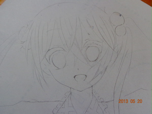 まだ、下書きなんだ