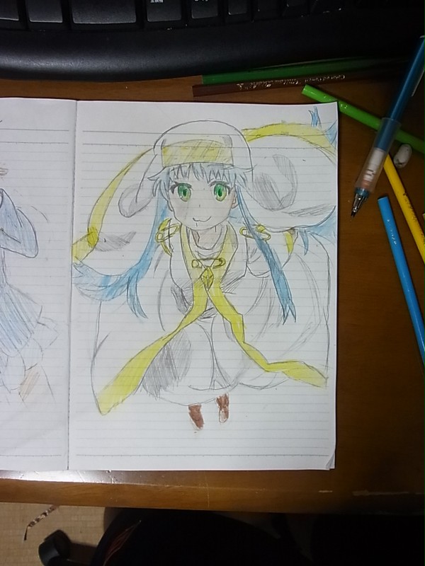 とある魔術の禁書目録　インデックス　手書き