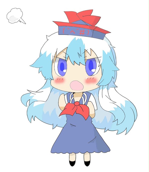 激おこ慧音（模写）