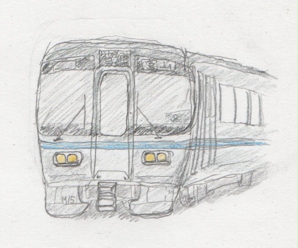 521系の日ということで描いてみました！