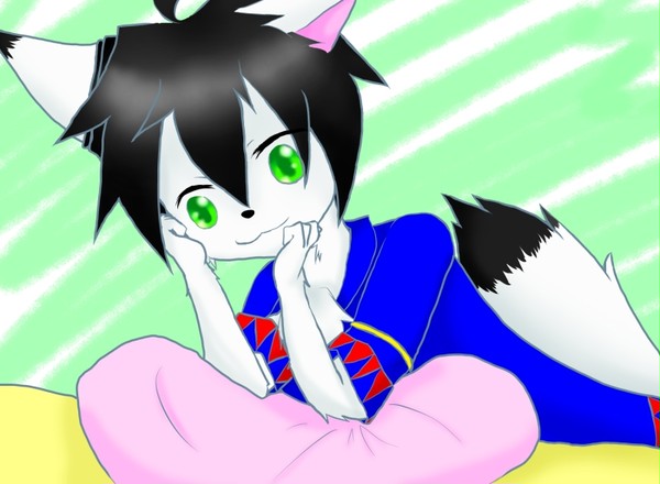 ノイ君を初めて書きました