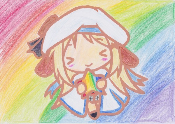 塗らしてもらいました！