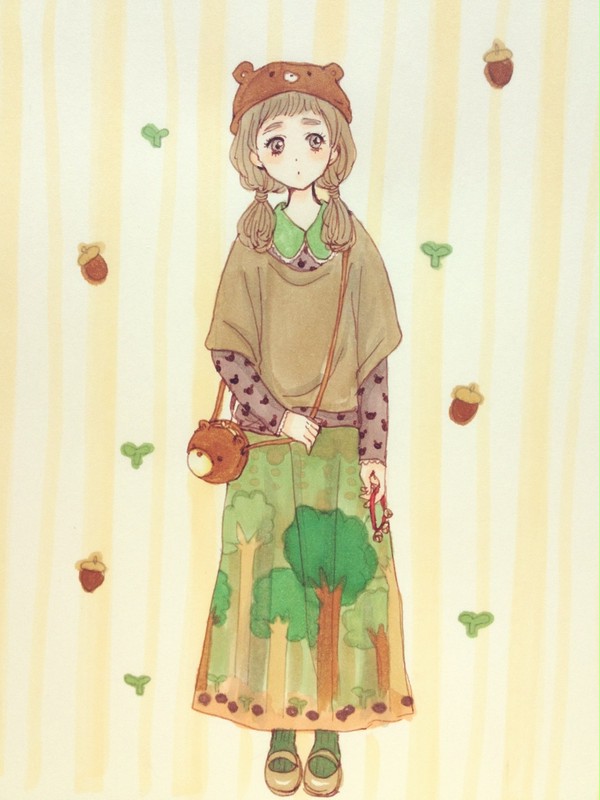 森のクマさんガール