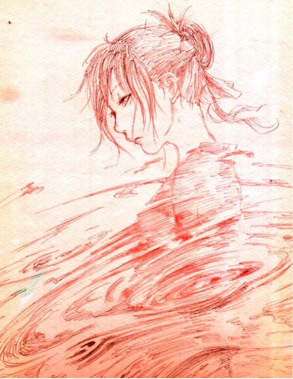 和服女