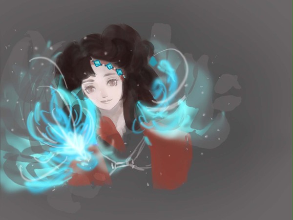 蓝